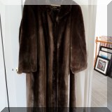 H01. Kakas sheered beaver fur coat. - $325
